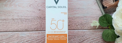 Солнцезащитный матирующий крем Vichy Capital Soleil Mattifying 3-in-1 Daily Shine Control Care Spf50+