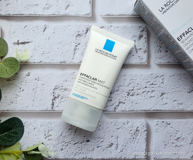 La Roche-Posay Effaclar Unclogging Purifying Sebo-Controlling Mask & Mat Sebo-Regulating Moisturizer