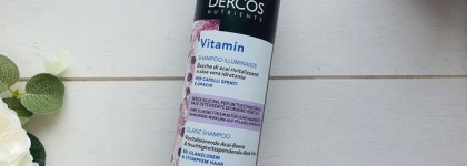 Vichy Dercos Nutrients Vitamin Shampoo & Densi-Solutions Regenerating Thickening Balm