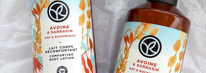 Средства для тела из коллекции "Овес & Гречиха" "Avoine & Sarrasin" от Yves Rocher
