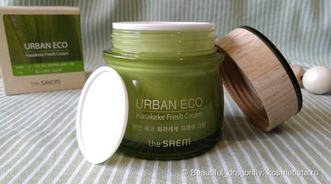 Шаг № 9 в 10-ти ступенчатой корейской системе ухода за кожей - Крем URBAN ECO с экстрактом новозеландского льна от The Saem