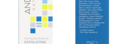 Энзимный пилинг. Отшелушивающая маска с ферментом чайного гриба от Andalou Naturals