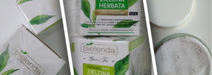 Такие неоднозначные... кремы из линейки Green tea от Bielenda: матирующий\дневной и регулирующий\ночной