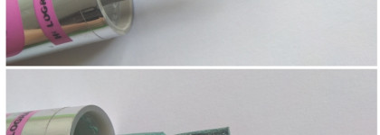 Искрящийся иней на ноготках с лаком от Alvin D'or Nail Polish Holographic