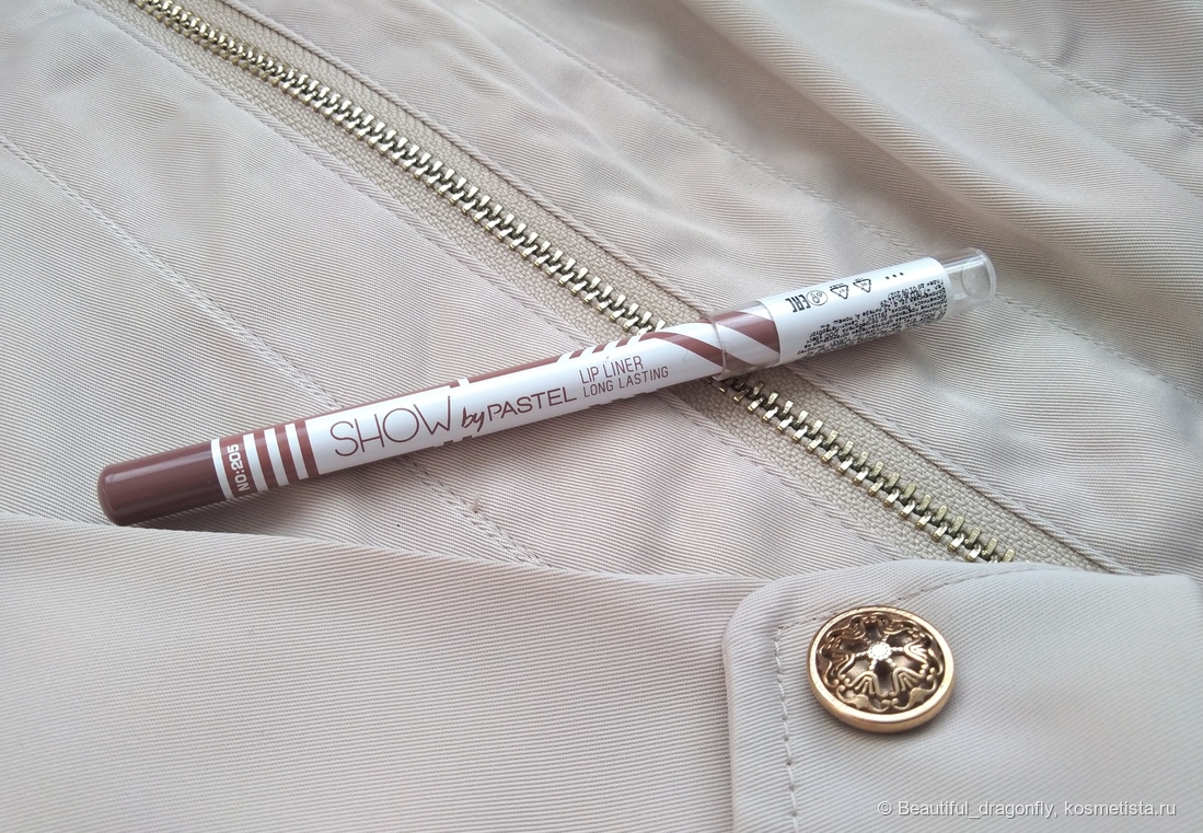 Карандаш для губ PASTEL Show Long Lasting Lip Liner Pencil матовый тон №205