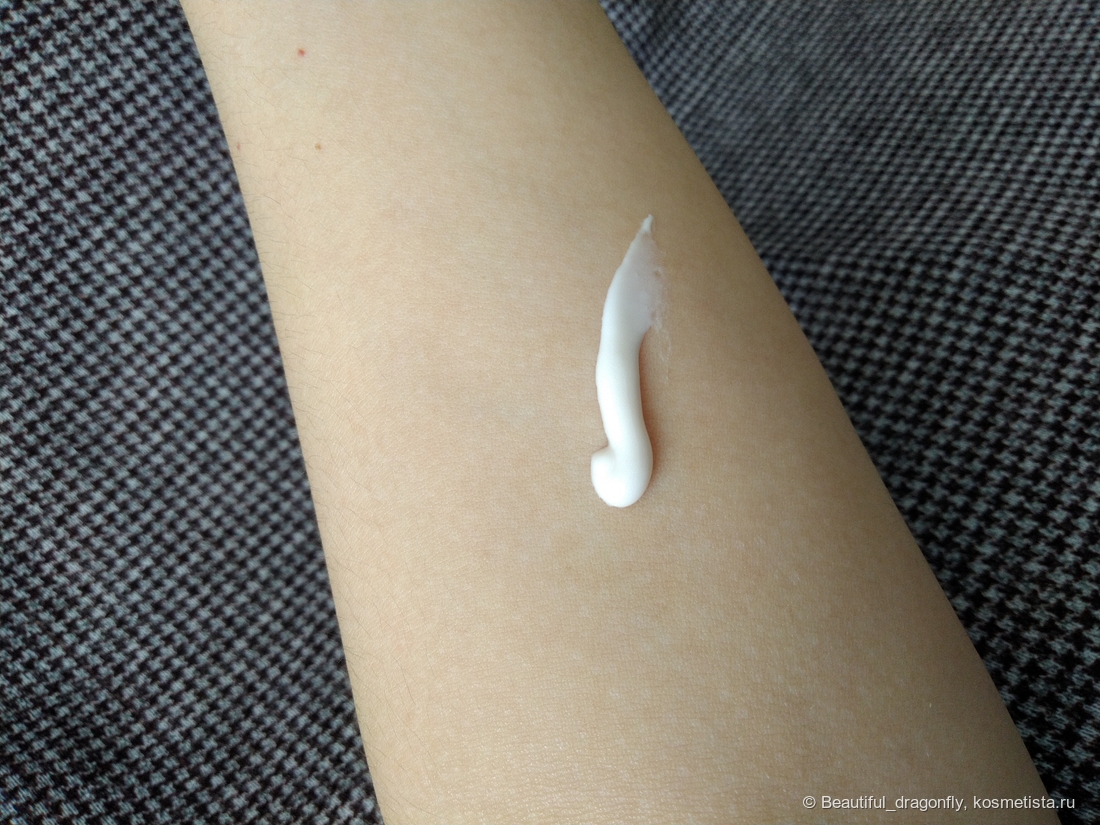 Цвет и консистенция крема