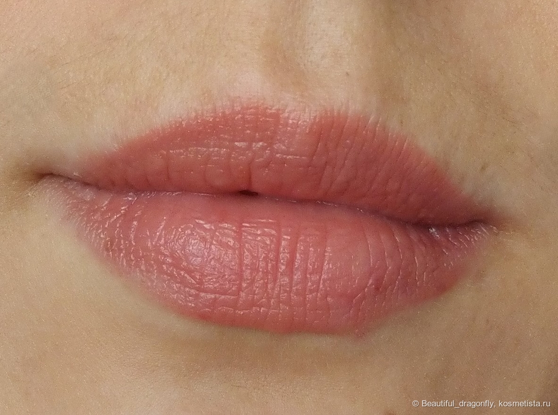 Помада в один слой