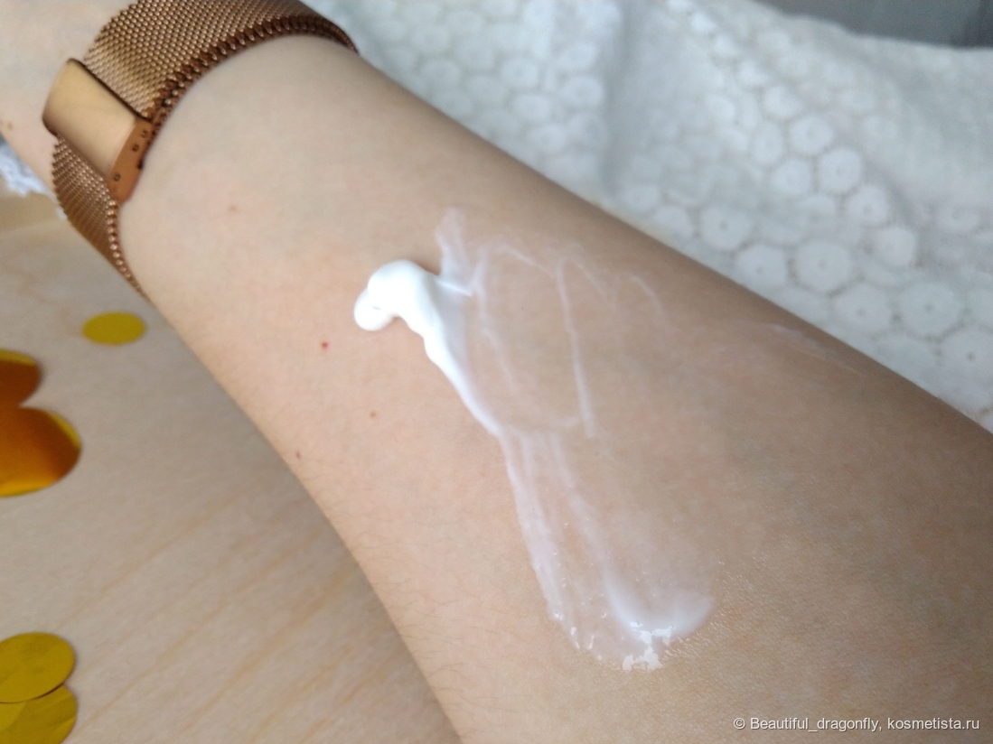 Консистенция крема-лосьона