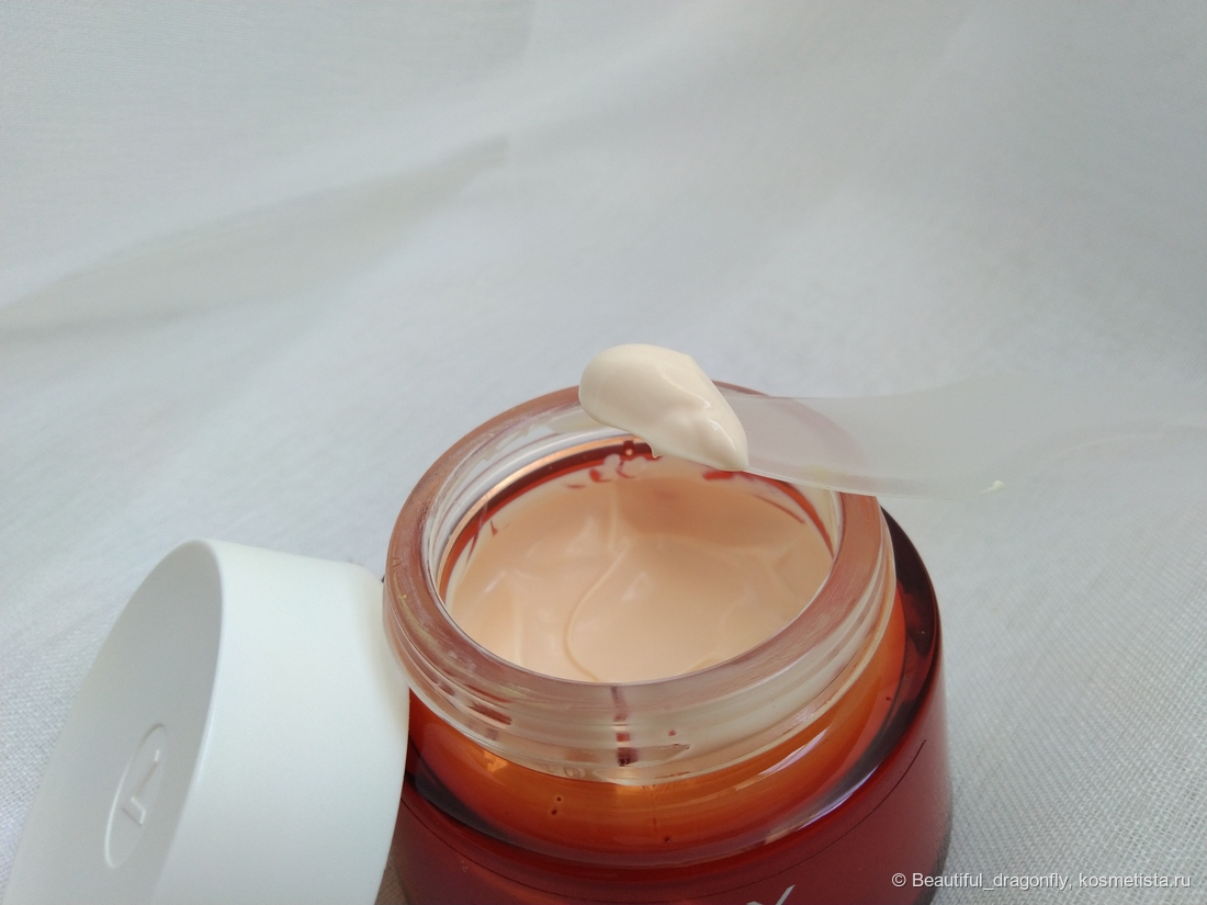 Цвет и консистенция крема