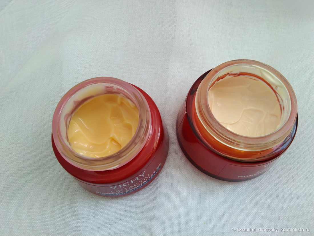 Консистенция кремов в сравнении