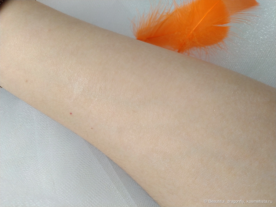 Кожа после впитывания крема
