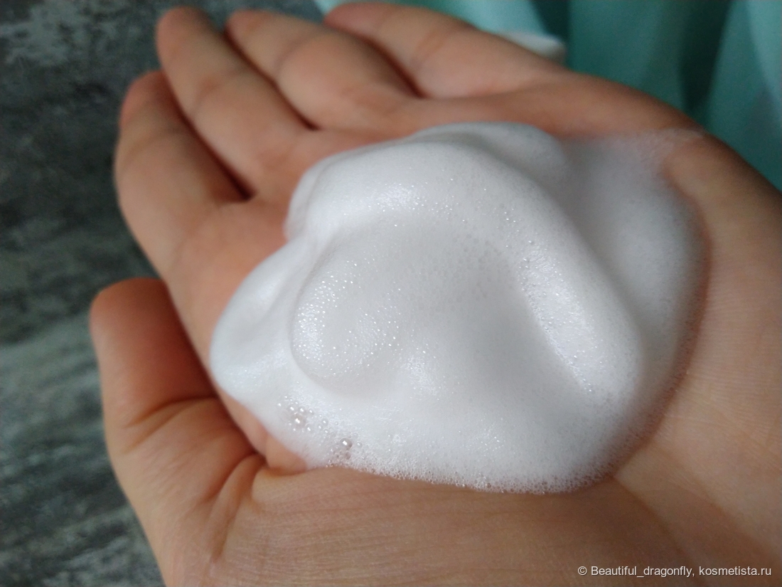 Цвет и консистенция пенки