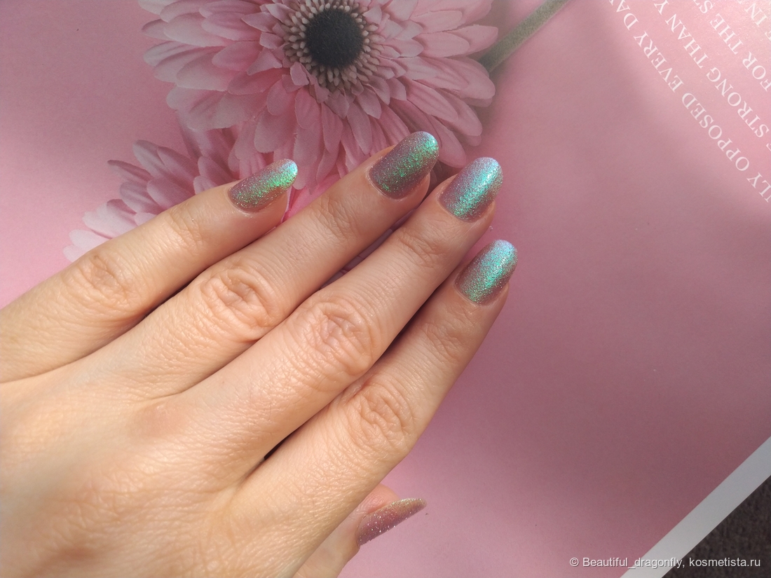 Два слоя лака