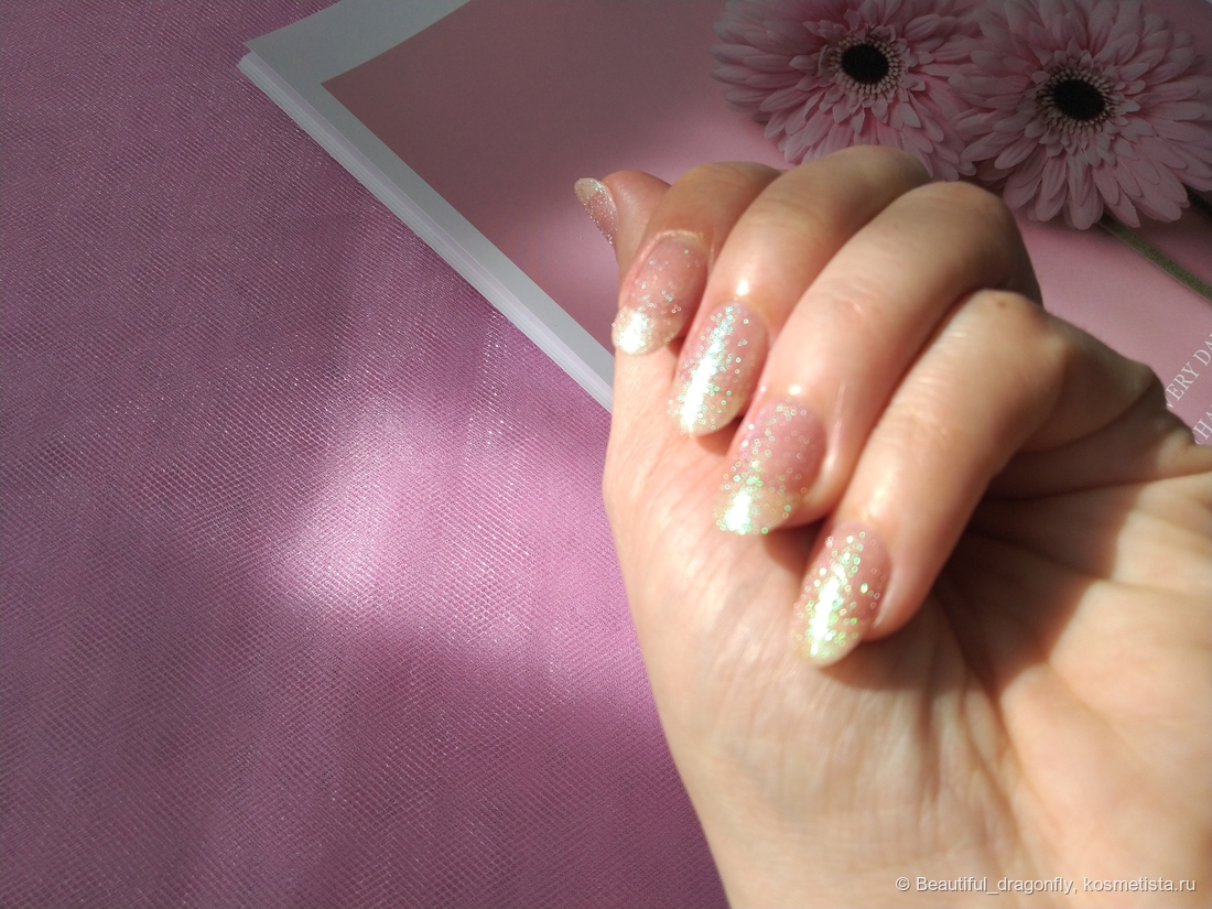 Один слой лака на солнце