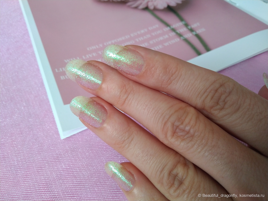 Один слой лака