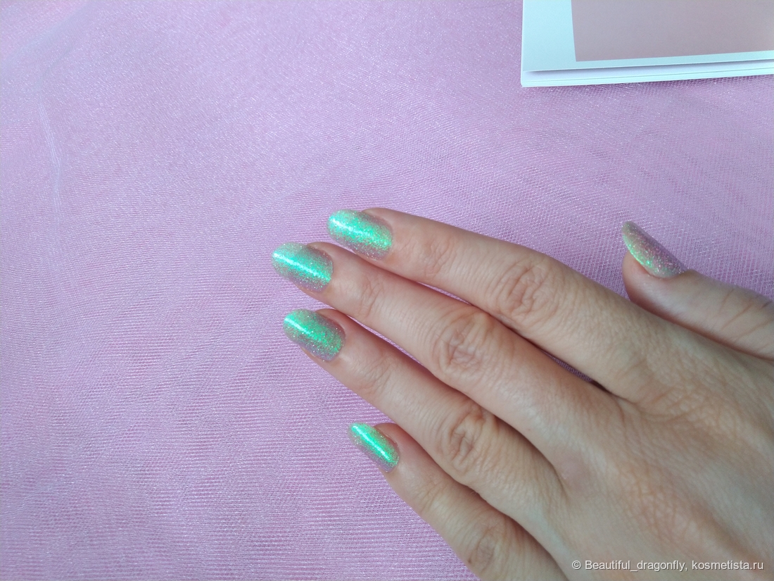 Два слоя лака