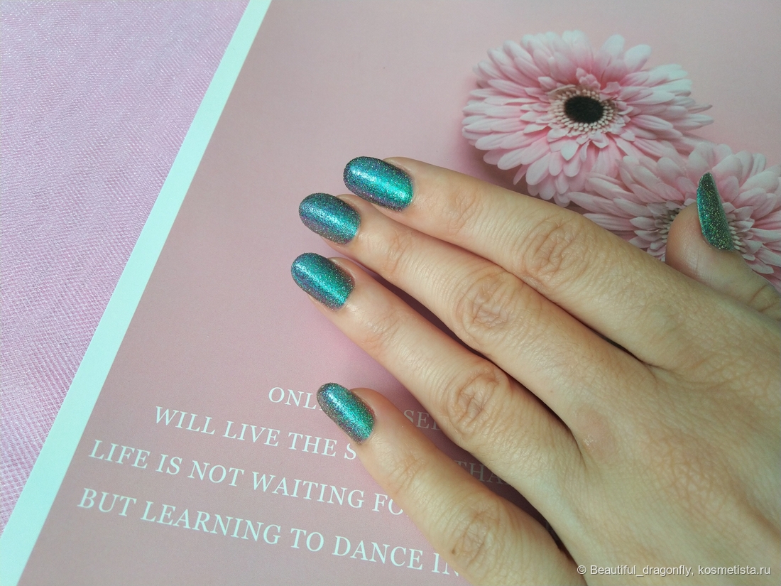 Два слоя лака