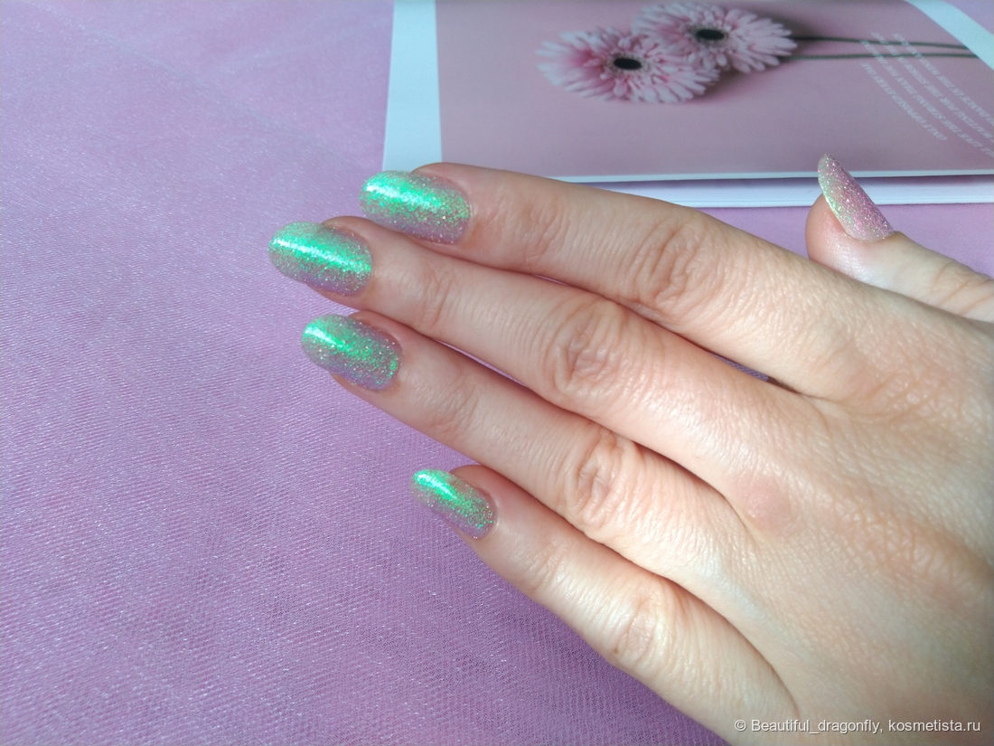 Два слоя лака