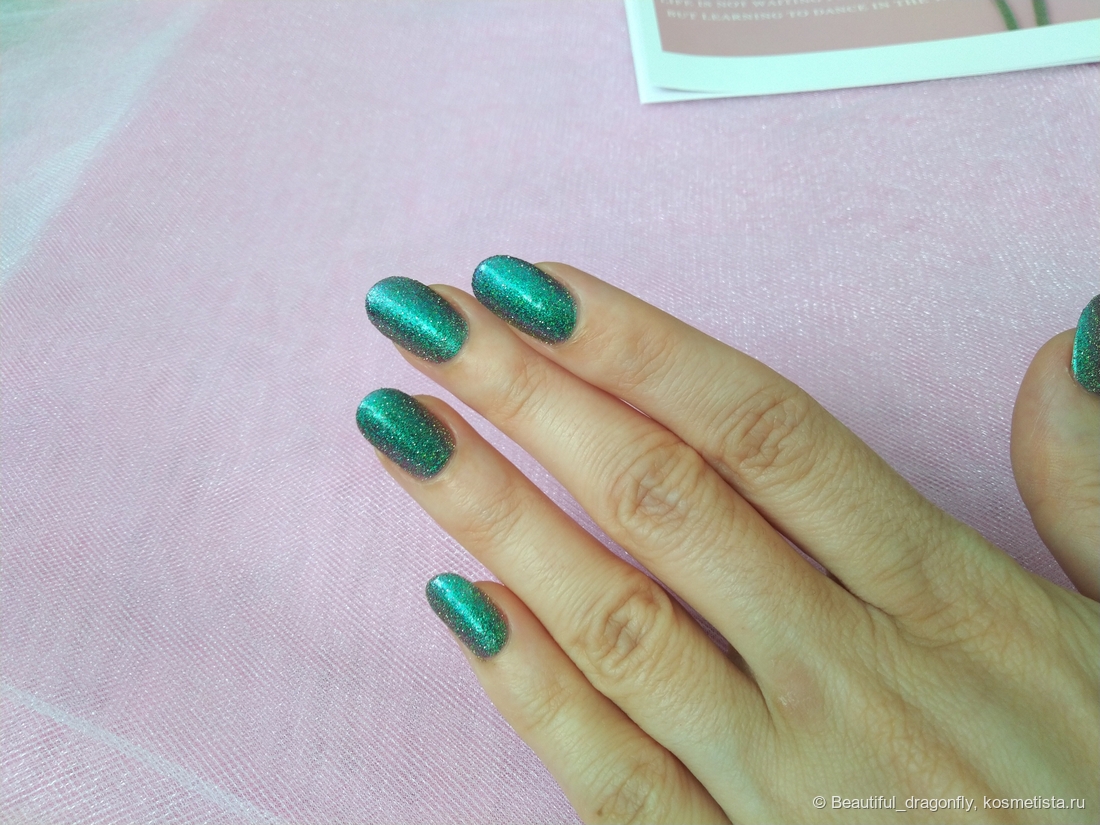 Два слоя лака