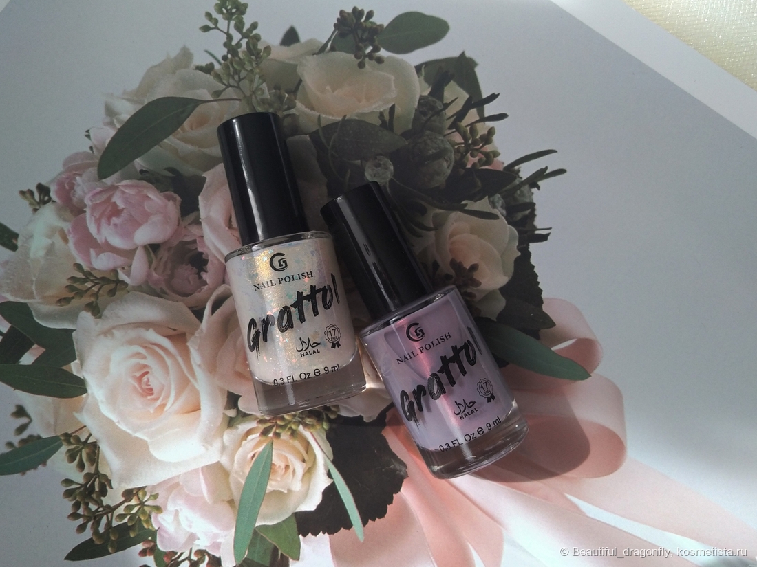 Лаки для ногтей Golden Milk и Now to never от Grattol