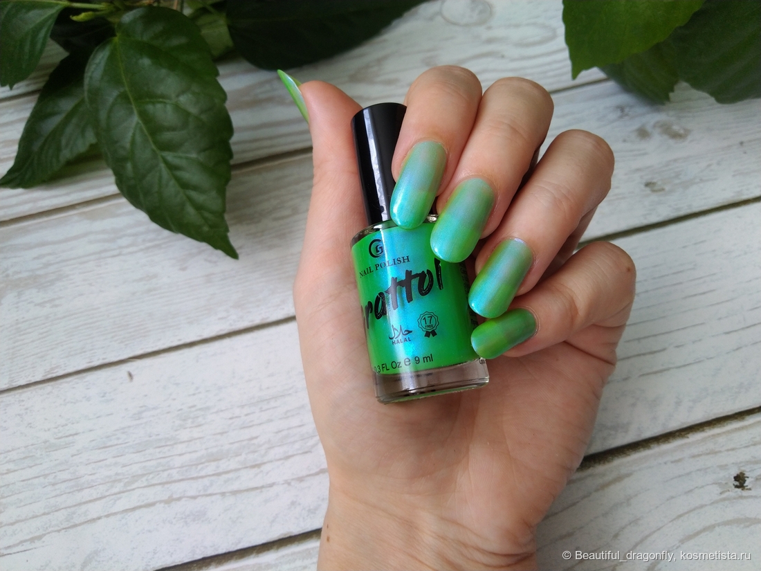 Два слоя лака