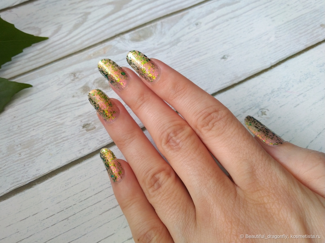 Два слоя лака