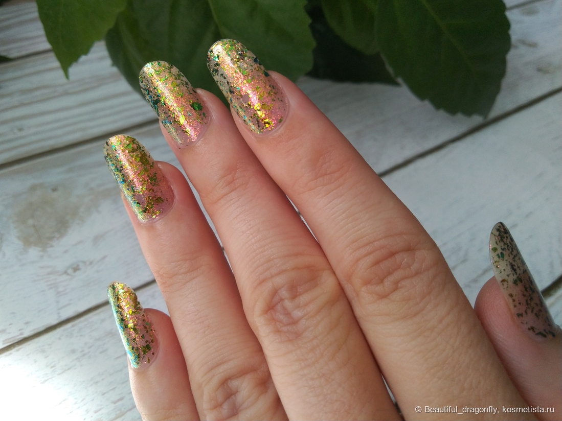 Два слоя лака