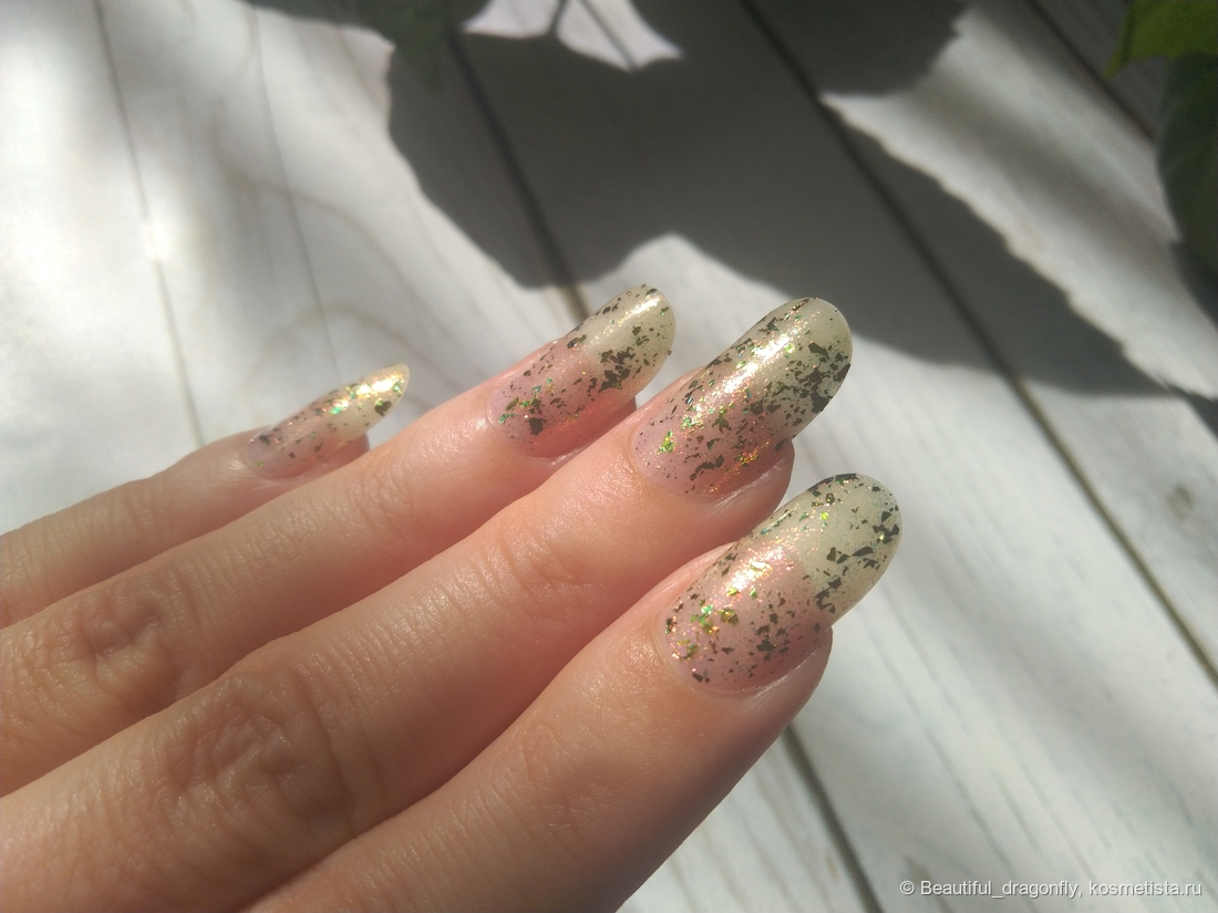 Один слой лака