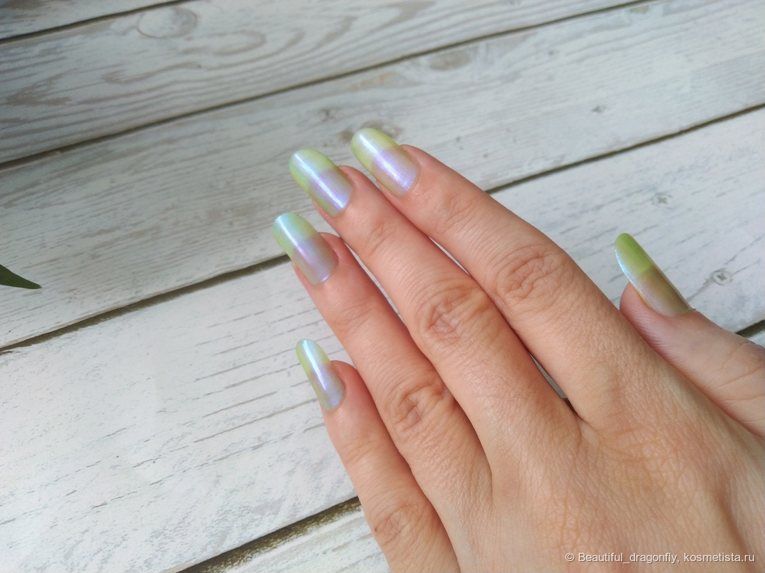 Один слой лака