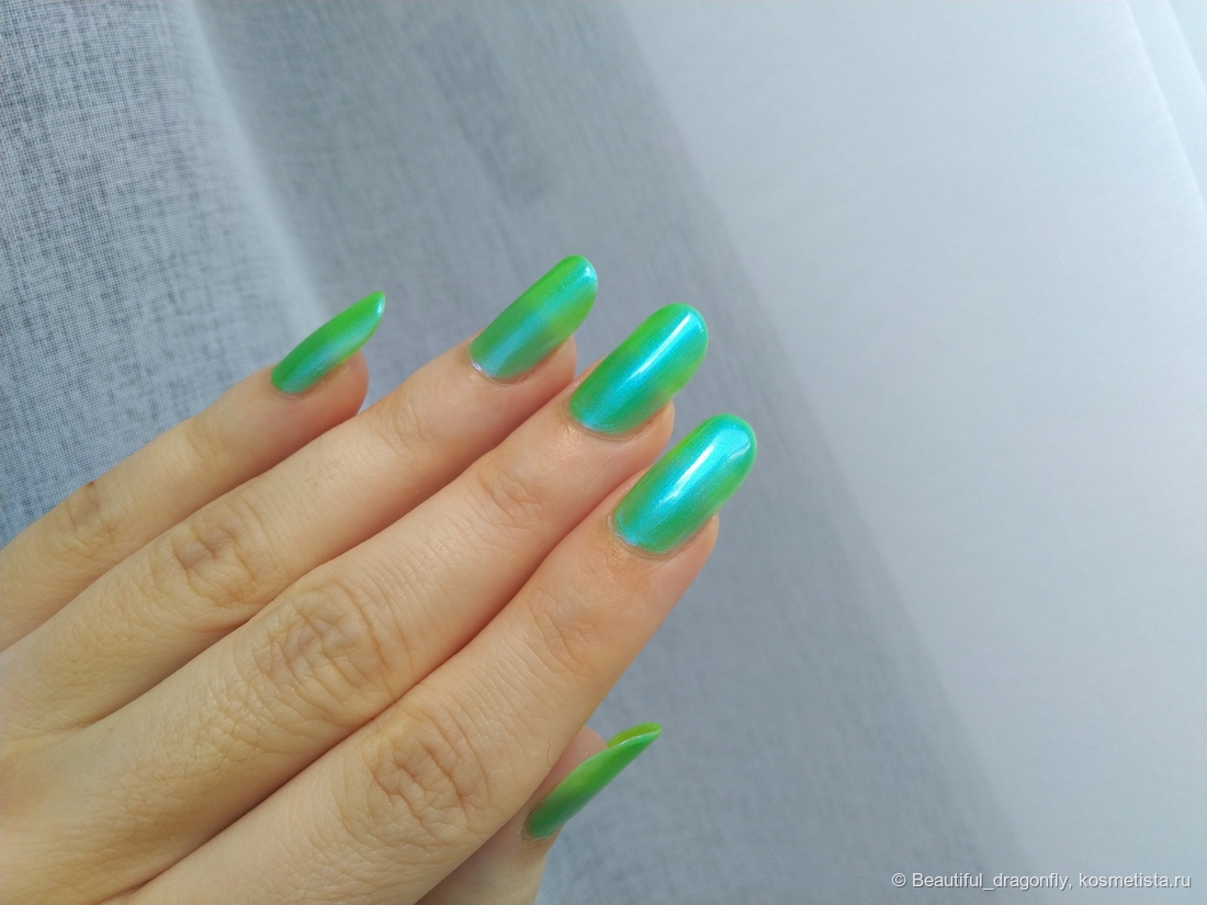 Три слоя лака