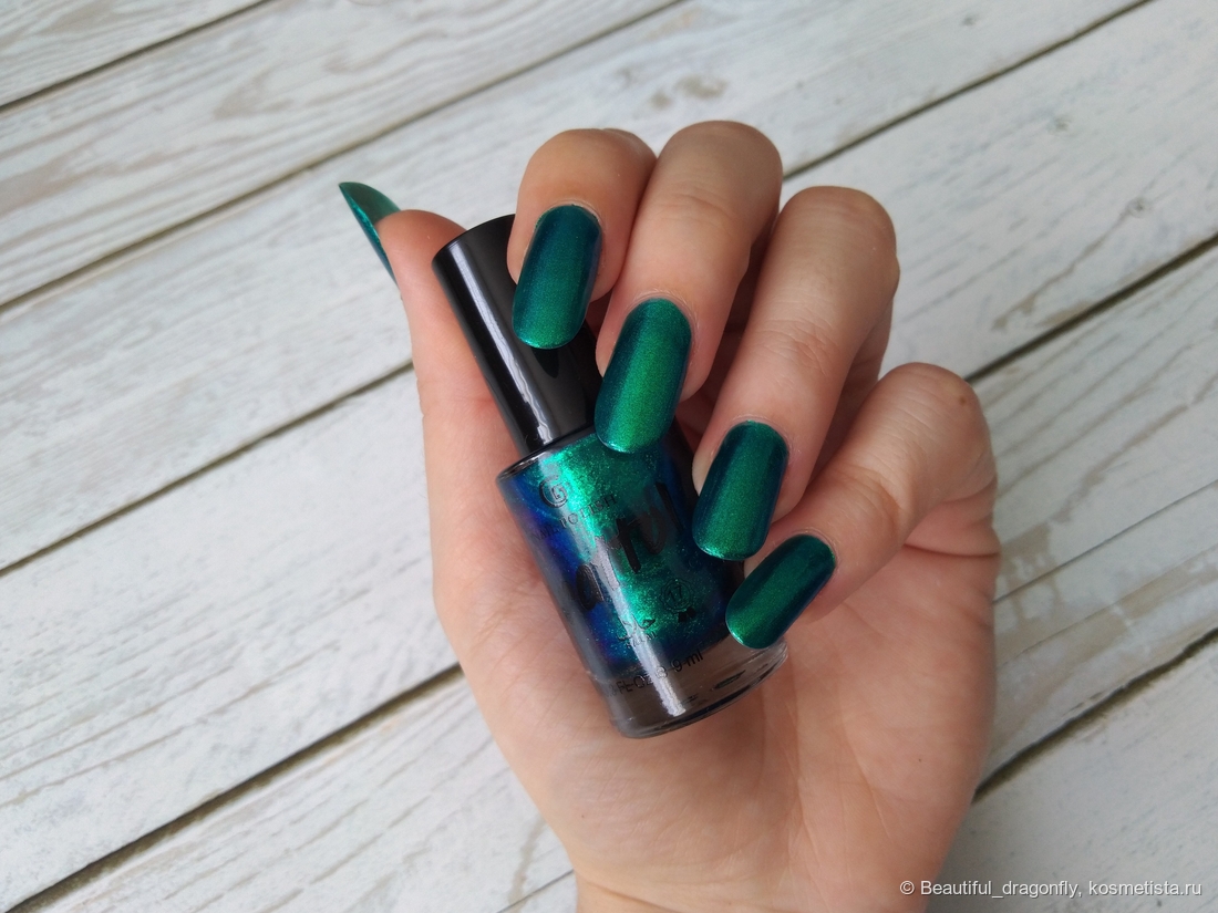 Два слоя лака