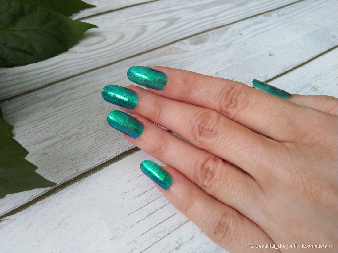 Один слой лака