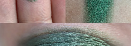 Зелёный в макияже с палеткой Just My Luck от Colour pop