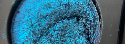 Дуохром от Dose of Colors, Block Party Eyeshadow в оттенке Teal Me More