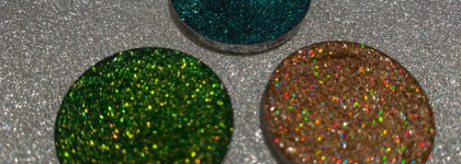 Три прессованных глиттера от Bernovich и Glam-shop