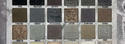 Цвет настроения - серый или нескучный нюд с палеткой Cremated от Jeffree Star