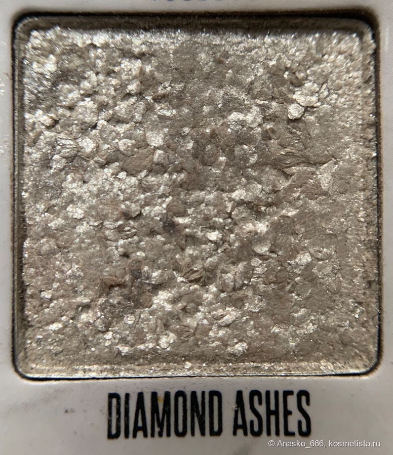 Diamond ashes. Прошлась скотчем по рефилу, затертости снялись, но лишь до следующего использования.