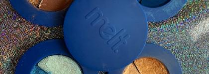 Интересное сочетание золота и синего с палеткой Melt Cosmetics Blueprint Stack Eyeshadow