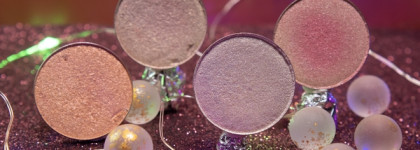 Тени-хайлайтеры от Bernovich: 109, 183, 186 и 187