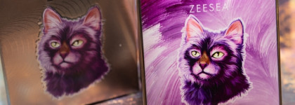 Tipsy Kitty Eyeshadow Quad 08# Destiny Guardian by Zeesea