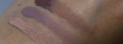 Matte Day с Luxvisage: жидкие тени в оттенках 101 Creme Beige, 105 Ash Lilac и 110 Dark Chocolate