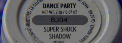 Super Shock Shadows by Colour Pop: Dance Party и Sunbeam