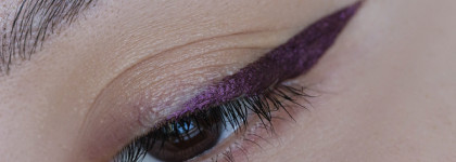 Red Wine Week: Colour it! metallic liquid liner от Essence в оттенке 02 - Dark Cherry