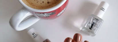 Уютный Morning cappuccino и топ сушка Express dry & gloss от Berenice