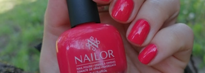 Яркий летний цветок. Nailor Nail Polish Ротко