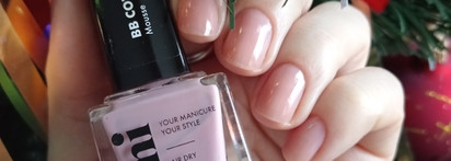 Emi Bb cover Mousse. Лак-камуфляж для красивого экспресс - маникюра