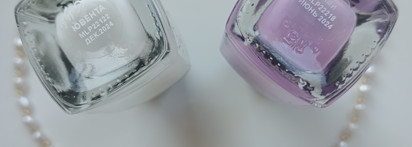 Цветные базы для ногтей от Scriptor, свотчи трех оттенков и использование в качестве подложки