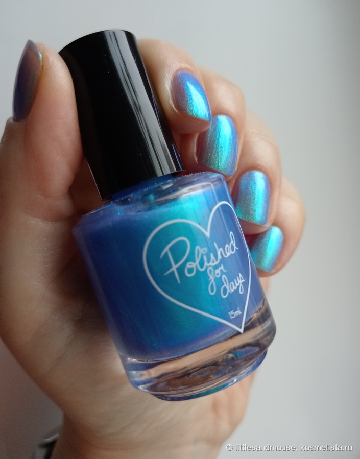 Тут оттенок кажется холоднее и голубее