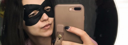 Мир захватили маски. Рассказываю и показываю супергеройскую маску для глаз Bioaqua Hydra Nourish Eye Mask