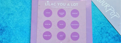 Моя лавандовая любовь - палетка теней Colourpop Lilac You A Lot